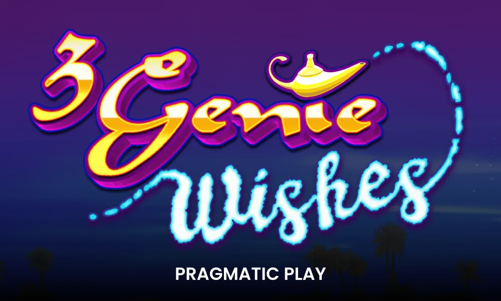 3 Genie Wishes slot artwork