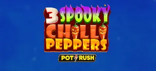 3 Spooky Chilli Peppers slot artwork
