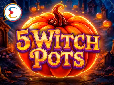 5 Witch Pots slot artwork