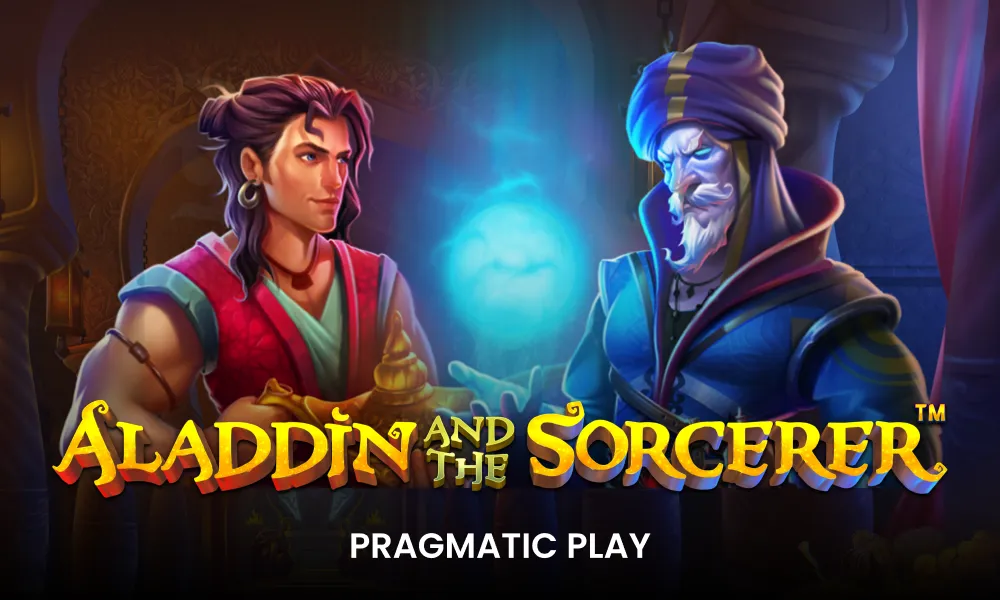 Aladdin and the Sorcerer slot artwork
