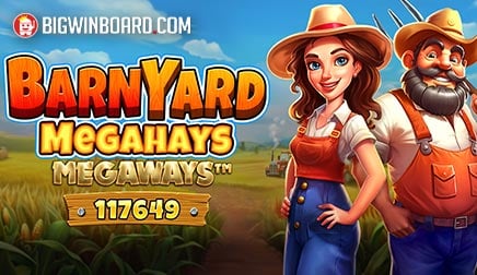 Barnyard Megahays Megaways slot artwork