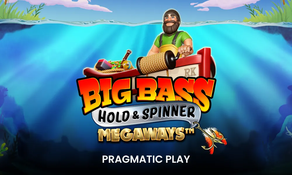 Big Bass Hold & Spinner Megaways slot artwork