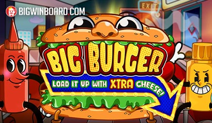 Big Burger Load it up with Xtra Cheese slot artwork