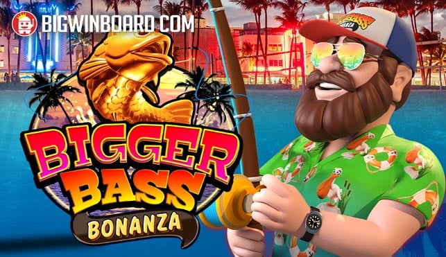 Bigger Bass Bonanza slot artwork