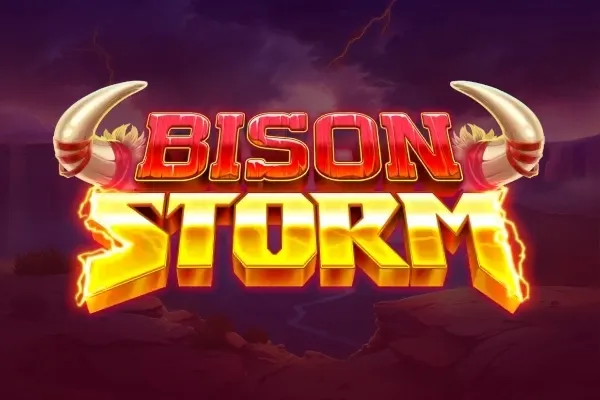 Bison Storm slot artwork