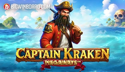 Captain Kraken Megaways slot artwork