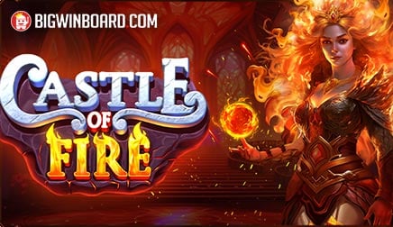 Castle of Fire slot artwork