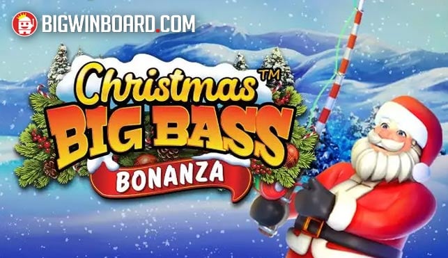 Christmas Big Bass Bonanza slot artwork