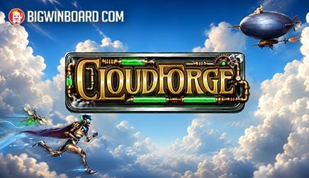 Cloudforge slot artwork