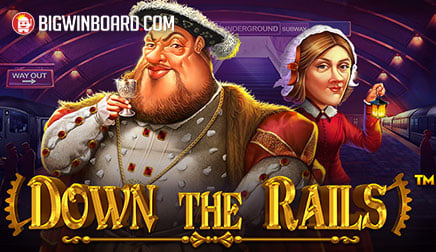 Down the Rails slot artwork