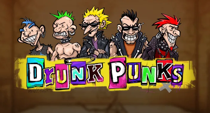 Drunk Punks slot artwork