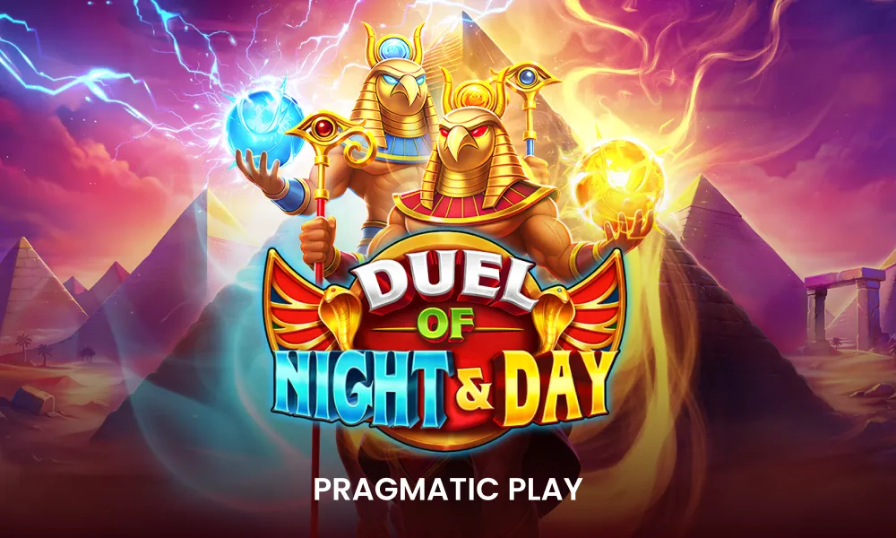 Duel of Night & Day slot artwork