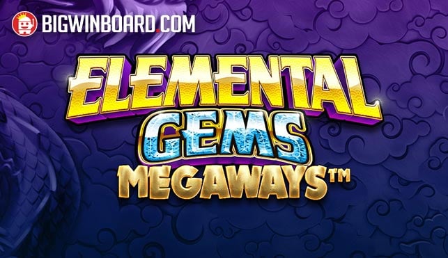 Elemental Gems Megaways slot artwork