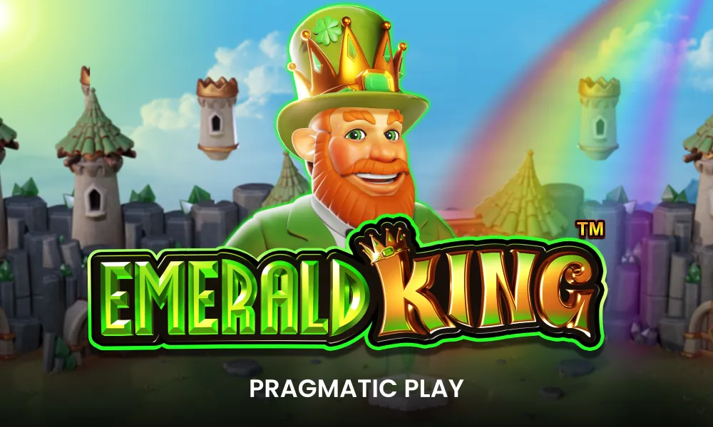 Emerald King slot artwork