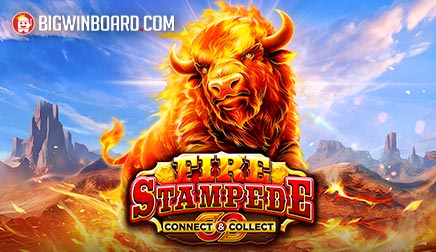 Fire Stampede slot artwork