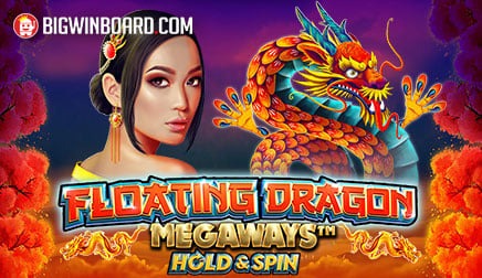 Floating Dragon Megaways Hold & Spin slot artwork