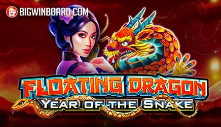 Floating Dragon - Year of the Snake slot artwork