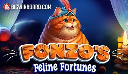 Fonzo's Feline Fortunes slot artwork