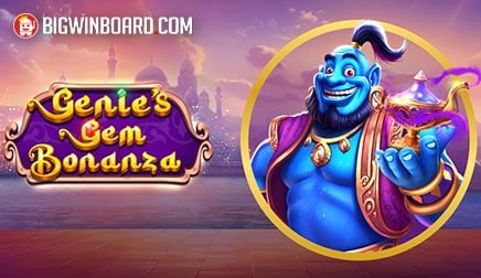 Genie's Gem Bonanza slot artwork
