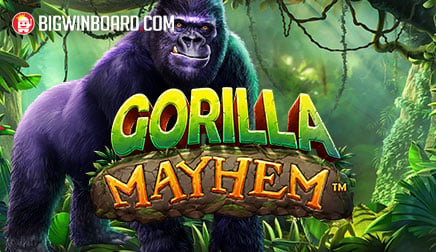 Gorilla Mayhem slot artwork
