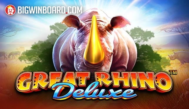 Great Rhino Deluxe slot artwork