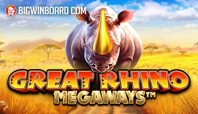 Great Rhino Megaways slot artwork