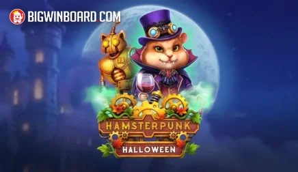 Hamsterpunk Halloween slot artwork