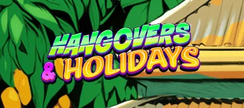 Hangover & Holidays slot artwork