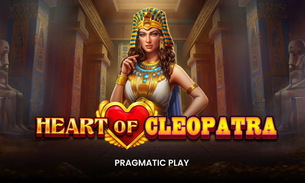 Heart of Cleopatra slot artwork