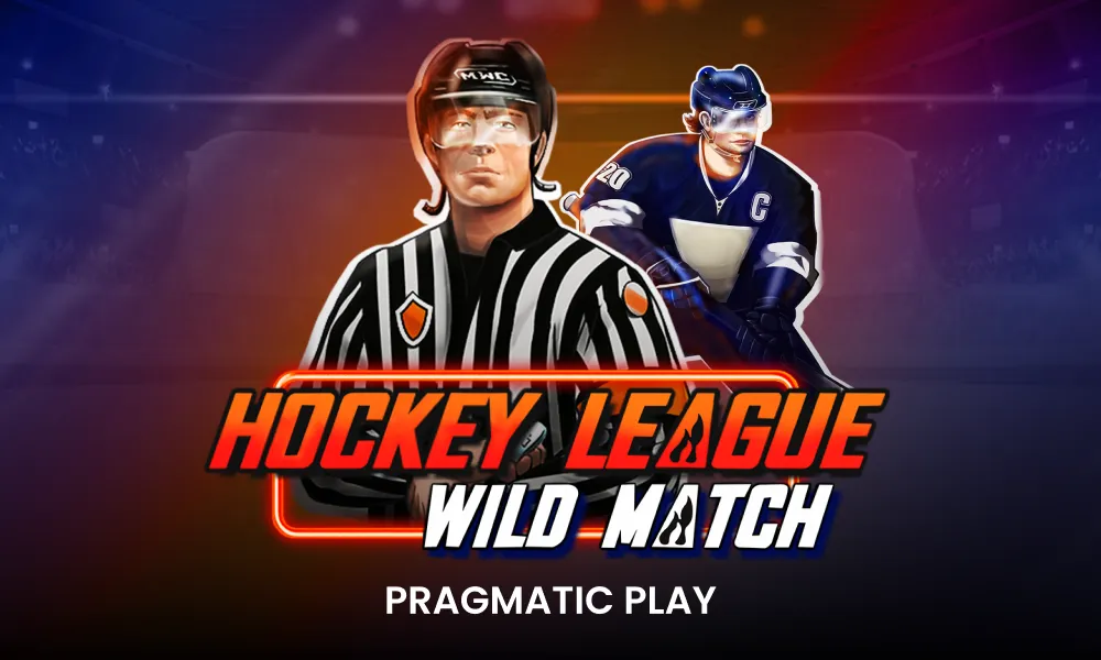 Hockey League Wild Match slot artwork