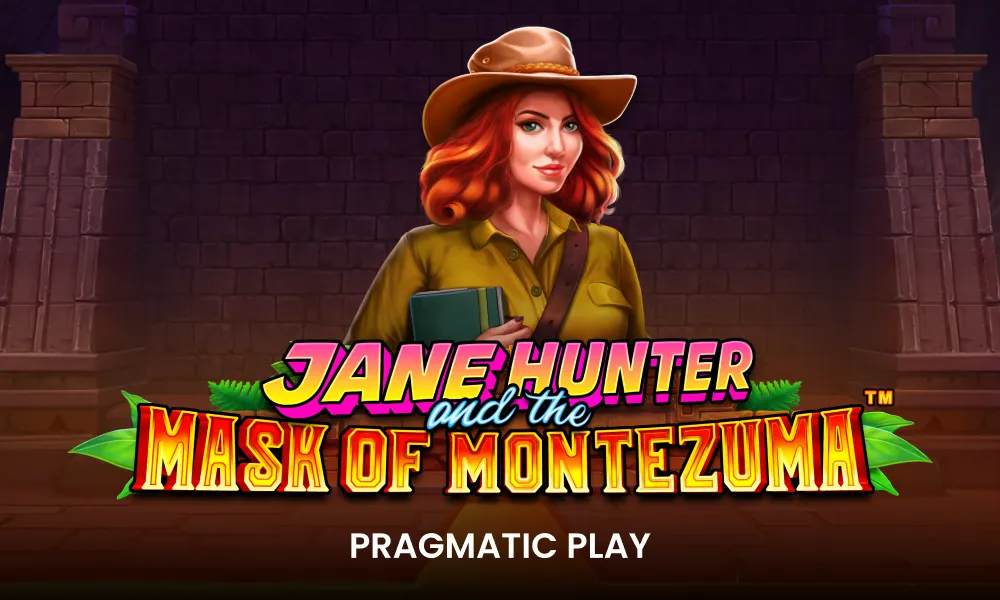 Jane Hunter and the Mask of Montezuma slot artwork