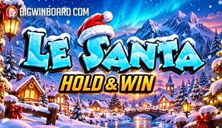 Le Santa Hold & Win slot artwork