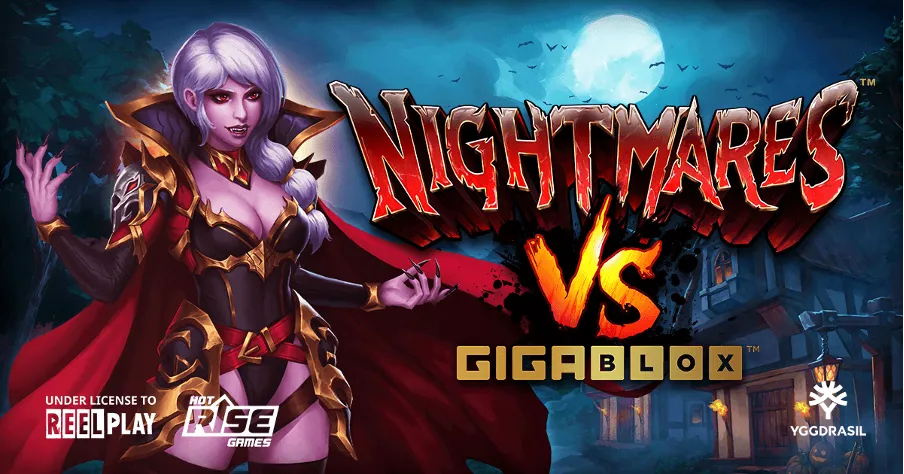 Nightmares VS GigaBlox slot artwork