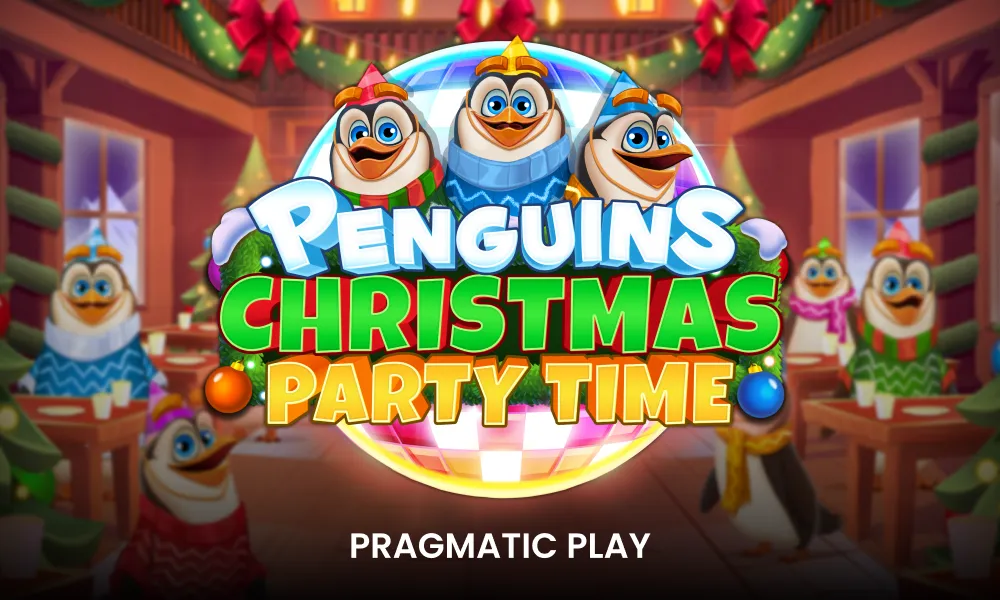 Penguins Christmas Party Time slot artwork
