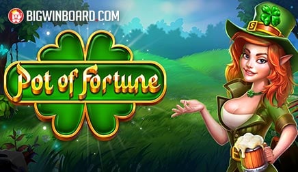 Pot of Fortune slot artwork