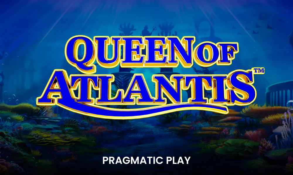 Queen of Atlantis slot artwork