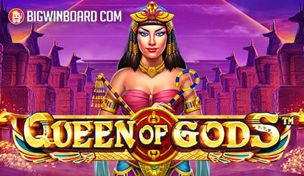 Queen of Gods slot artwork