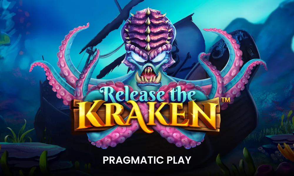 Release the Kraken slot artwork