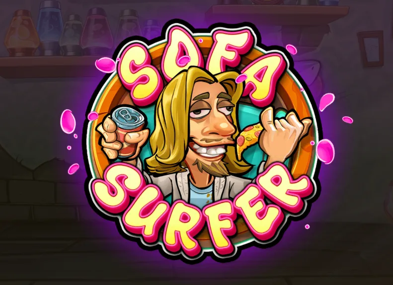 Sofa Surfer slot artwork