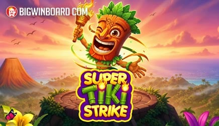 Super Tiki Strike slot artwork