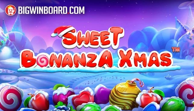 Sweet Bonanza Xmas slot artwork