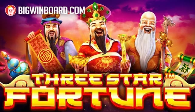 Three Star Fortune slot artwork