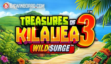 Treasures of Kilauea 3 WildSurge slot artwork