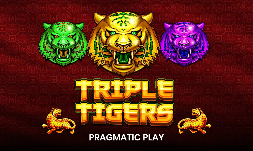 Triple Tigers slot artwork