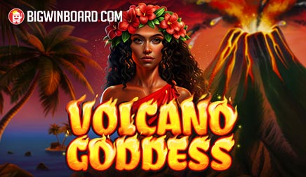Volcano Goddess slot artwork