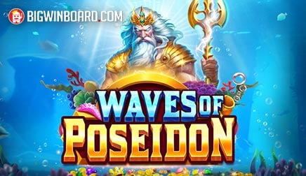 Waves of Poseidon slot artwork