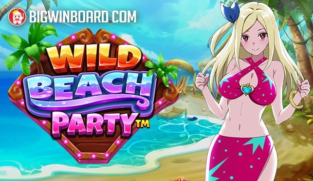 Wild Beach Party slot artwork