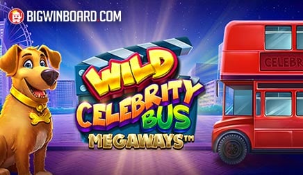 Wild Celebrity Bus Megaways slot artwork