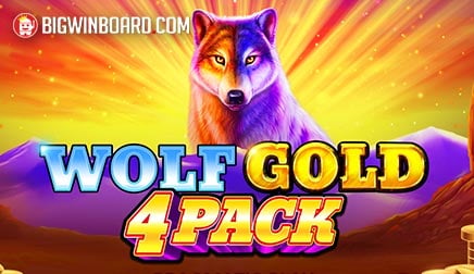 Wolf Gold 4 Pack slot artwork
